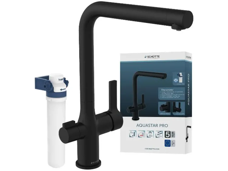 Trinkwasser-Armatur »AQUASTAR PRO« mit Filtersystem gegen Kalkrückstände und Schwermetalle