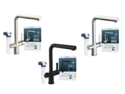 Trinkwasser-Armatur »AQUASTAR PRO« mit Filtersystem gegen Kalkrückstände und Schwermetalle