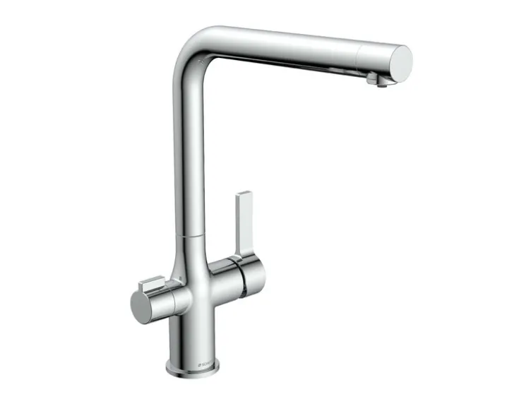 Trinkwasser-Armatur »AQUASTAR PRO« mit Filtersystem gegen Kalkrückstände und Schwermetalle