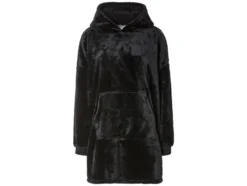 Unisex Oversize-Plüschhoodie, mit Teddyfleece