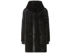 Unisex Oversize-Plüschhoodie, mit Teddyfleece
