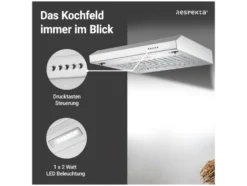 Unterbauhaube ohne Glasschrim