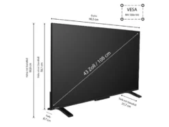 »43UV2363DG« Fernseher 43 Zoll Smart TV - VIDAA TV, 4K UHD LED TV, HDR, Triple-Tuner