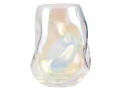Vase mit schillernder Oberfläche