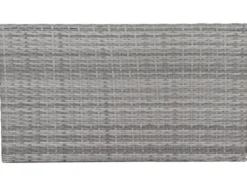 Vigo Lounge Set, aus Geflecht Mix, 4-teilig, grau