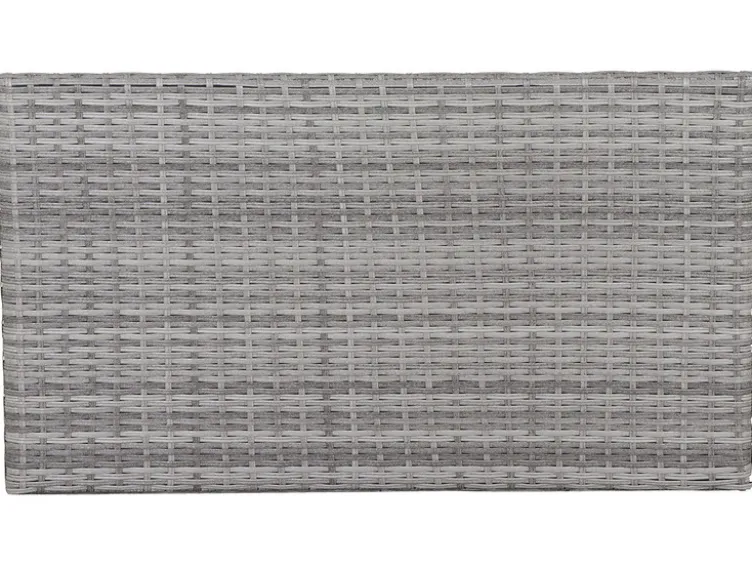 Vigo Lounge Set, aus Geflecht Mix, 4-teilig, grau
