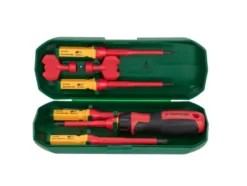 1000 V Schraubendreher- Wechselklingen-Set, 8-teilig