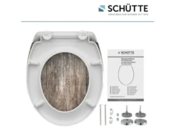 WC Sitz, mit Absenkautomatik und Schnellverschluss