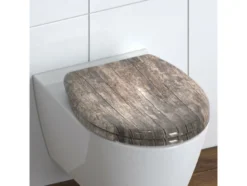 WC Sitz, mit Absenkautomatik und Schnellverschluss