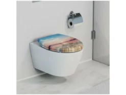 WC Sitz, mit Absenkautomatik und Schnellverschluss