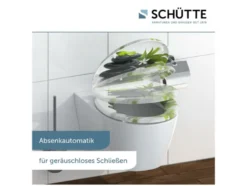 WC Sitz, mit Absenkautomatik und Schnellverschluss