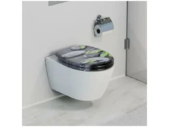 WC Sitz, mit Absenkautomatik und Schnellverschluss