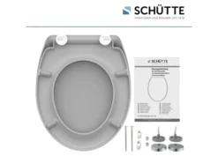 WC Sitz, mit Absenkautomatik und Schnellverschluss
