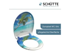 WC Sitz, mit Absenkautomatik und Schnellverschluss