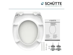 WC Sitz, mit Absenkautomatik und Schnellverschluss