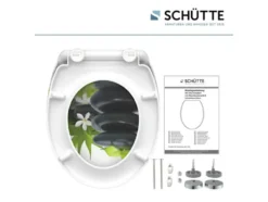 WC Sitz, mit Absenkautomatik und Schnellverschluss