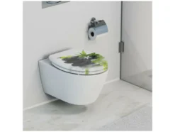 WC Sitz, mit Absenkautomatik und Schnellverschluss