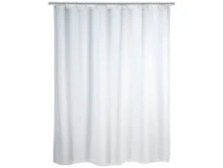 Wenko Duschvorhang, 180 x 200 cm, mit Anti-Schimmel-Effekt, wasserabweisend, waschbar