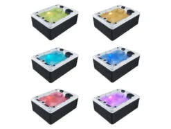 Whirlpool »Oasis«, mit 31 Massagedüsen, LED-Lichtspiel, 620 l