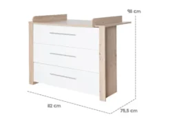 Wickelkommode »Malo«, inkl. Wickelansatz
