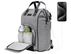 Wickelrucksack, inklusive Wickelunterlage