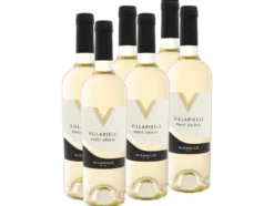 6 x 0,75-Flasche Weinpaket VILLARIELLI Pinot Grigio Terre di Chieti IGP halbtrocken, Weißwein