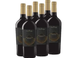 6 x 0,75-l-Flasche Weinpaket MAESTRO DE PIGO Primitivo di Manduria IGP halbtrocken, Rotwein