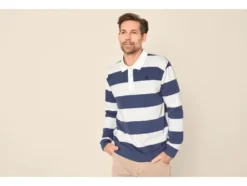 x U.S. Grand Polo Herren Rugbyshirt